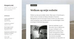 Desktop Screenshot of knopers.net